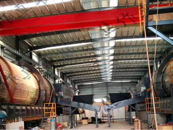 污泥烘干設備安裝現場 污泥烘干設備安裝現場