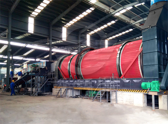 電鍍污泥烘干設備現場 電鍍污泥烘干設備現場